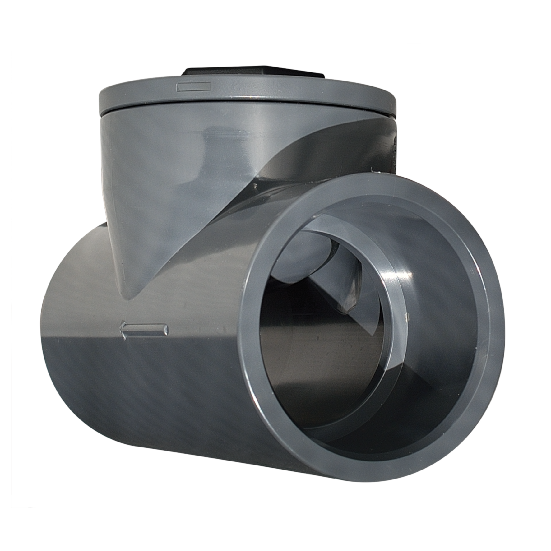 effast-pvc-u-teller-r-ckschlagventil-mit-klebemuffen-metrisch-epdm image 2