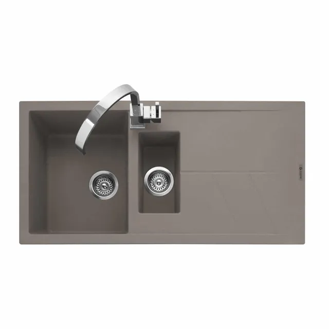 caple-sotera-150-einbau-granitsp-le-mit-abtropfer-mink image 1