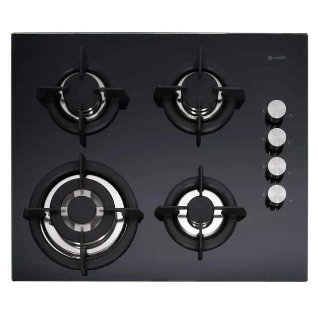 caple-58cm-gaskochfeld-glas-schwarz-4-flammig image 1