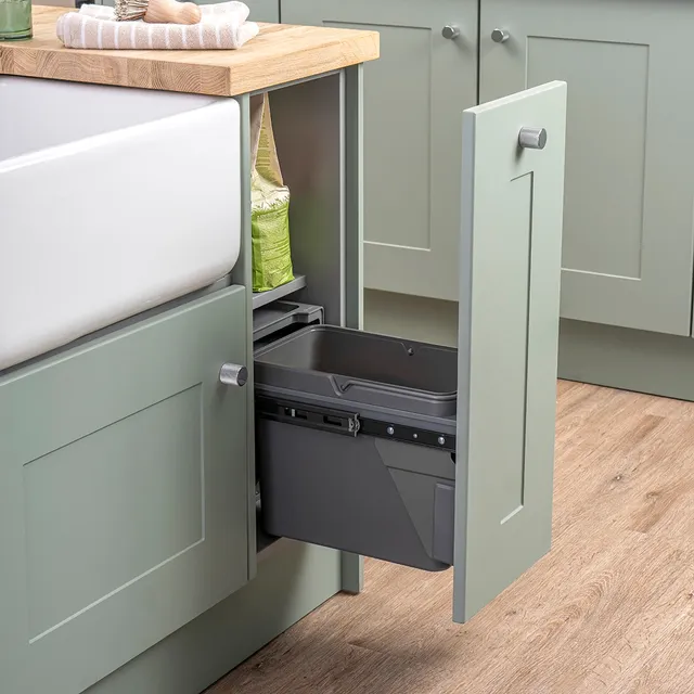 caple-19l-single-bin-bodenmontierter-abfalleimer image 1