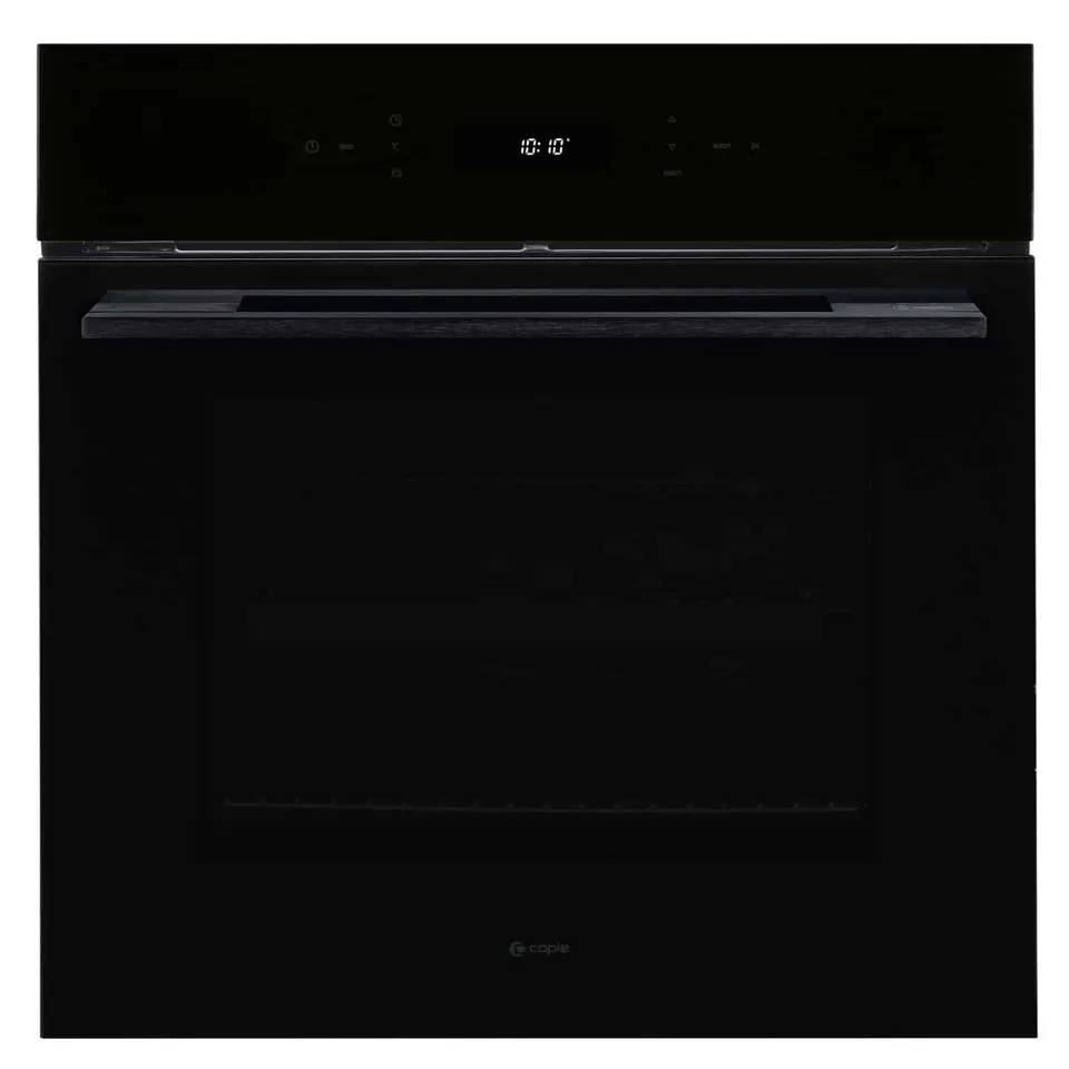 caple-einbaubackofen-60cm-elektro-soft-close-schwarzglas image 1