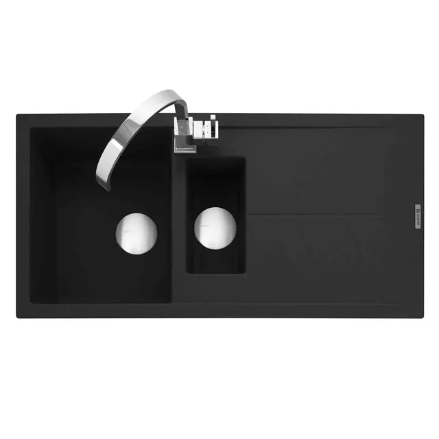 caple-sotera-150-einbausp-le-granit-mit-abtropffl-che-anthracite image 1