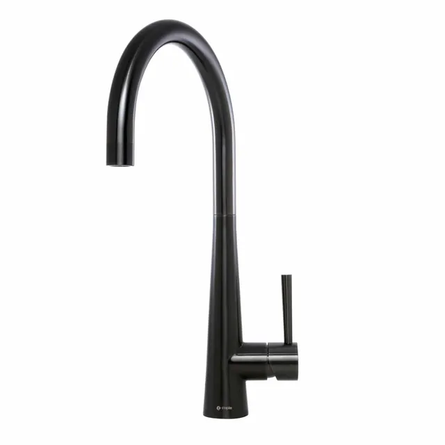 caple-ridley-einhebel-k-chenarmatur-black-steel image 1