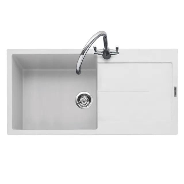 caple-canis-100-granitsp-le-kreidewei-mit-abtropffl-che image 1