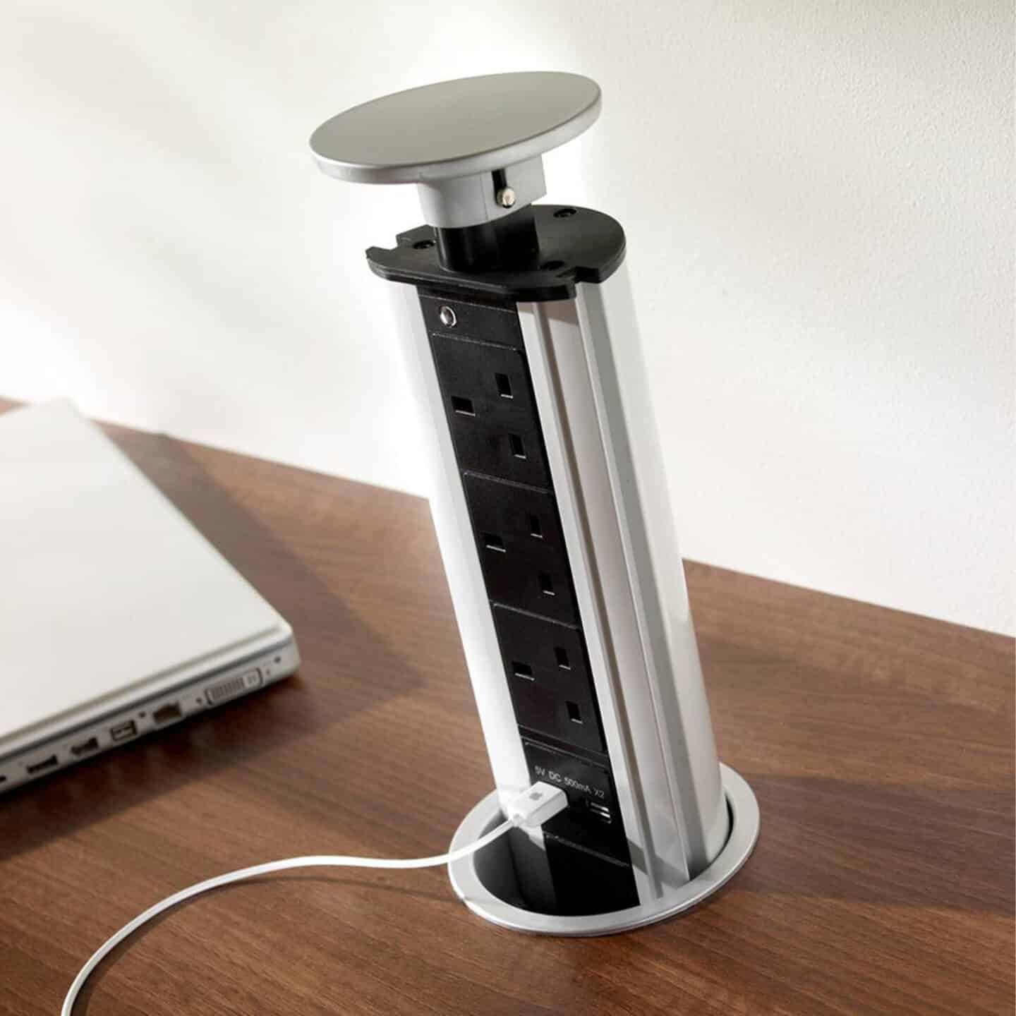 caple-motorised-vertical-power-module-versenkbare-steckdose image 3