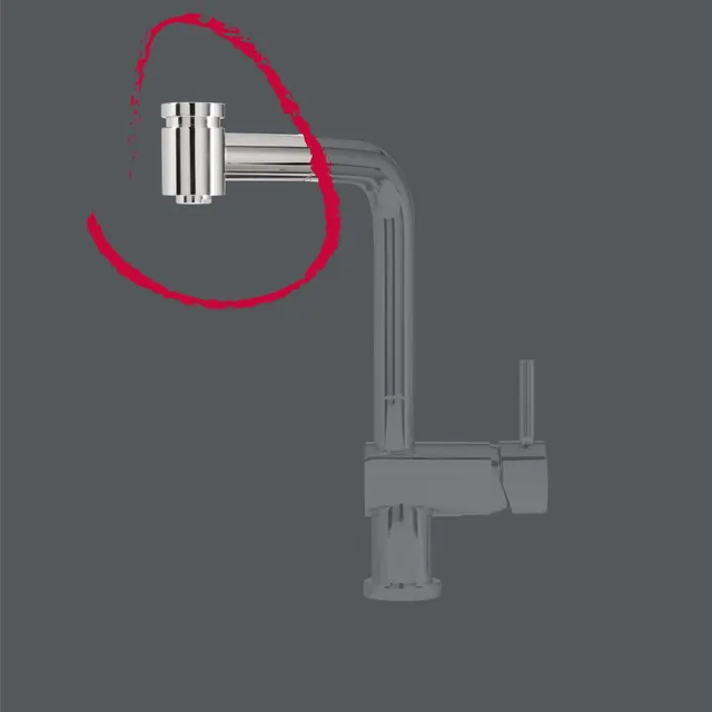 caple-head-lag-ch-ersatz-brausekopf-f-r-lag-ch-auszieharmatur image 1