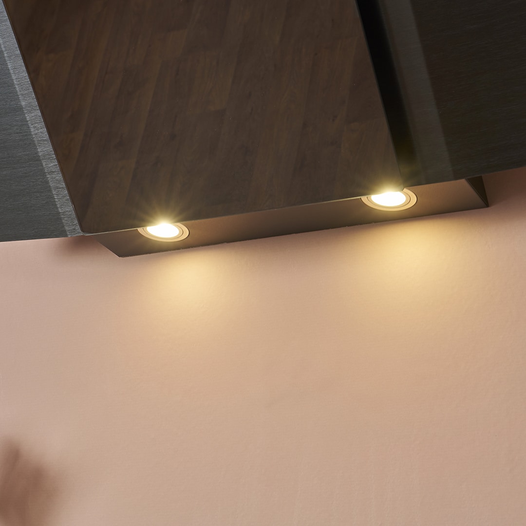 caple-90cm-wand-kaminhaube-gunmetal-schwarzes-glas image 4