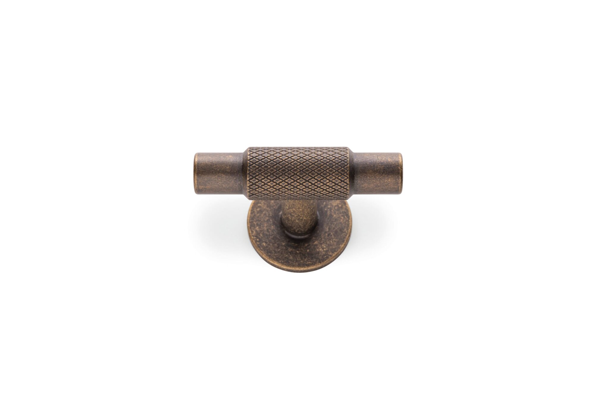 caple-t-bar-m-belknopf-antik-messing-ger-ndelt image 1