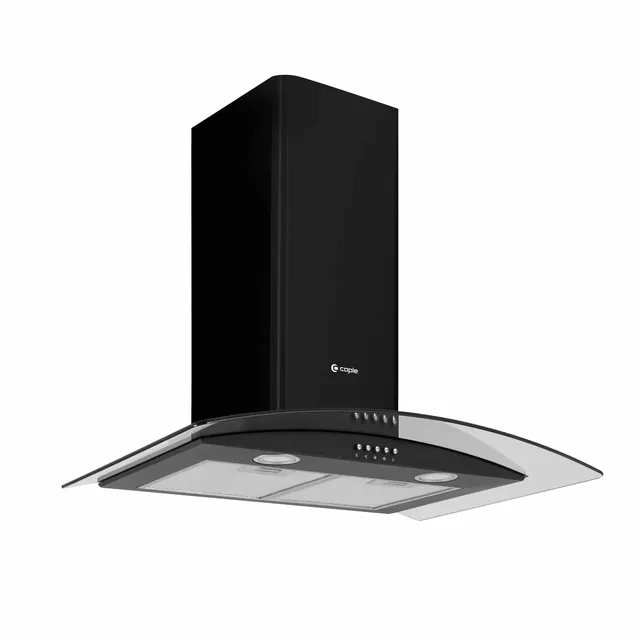 caple-wand-kaminhaube-69-5-cm-schwarzglas image 1