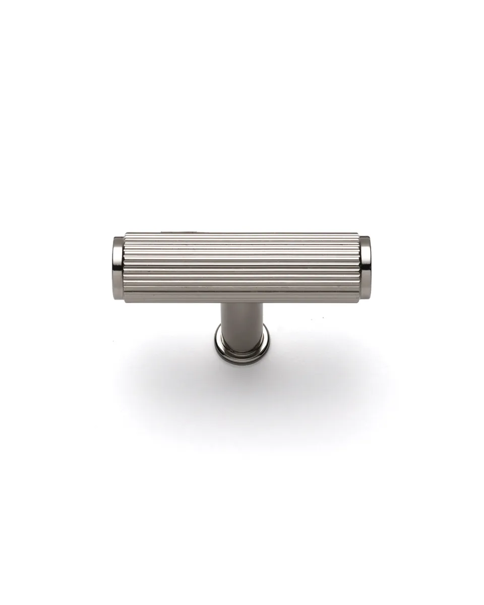 caple-fluted-t-bar-knopf-polished-nickel-m-belgriff image 1