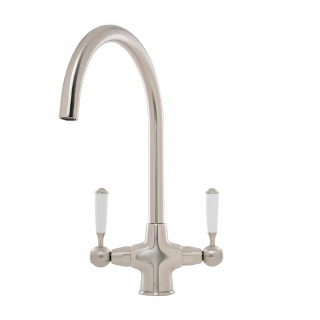 caple-shaftsbury-traditional-zweigriff-armatur-pewter image 1