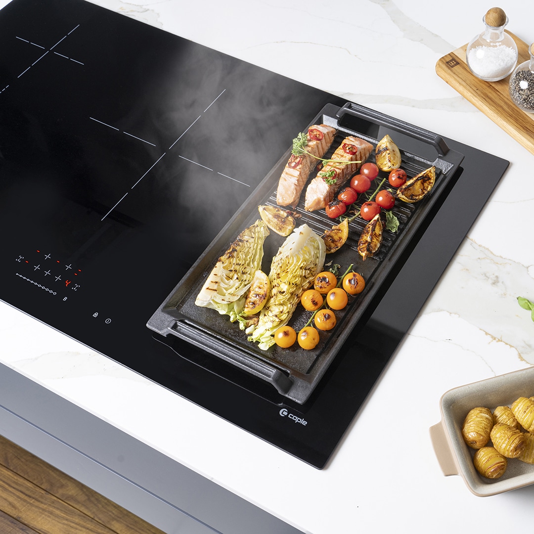 caple-90cm-induktionskochfeld-5-zonen-schwarz image 3