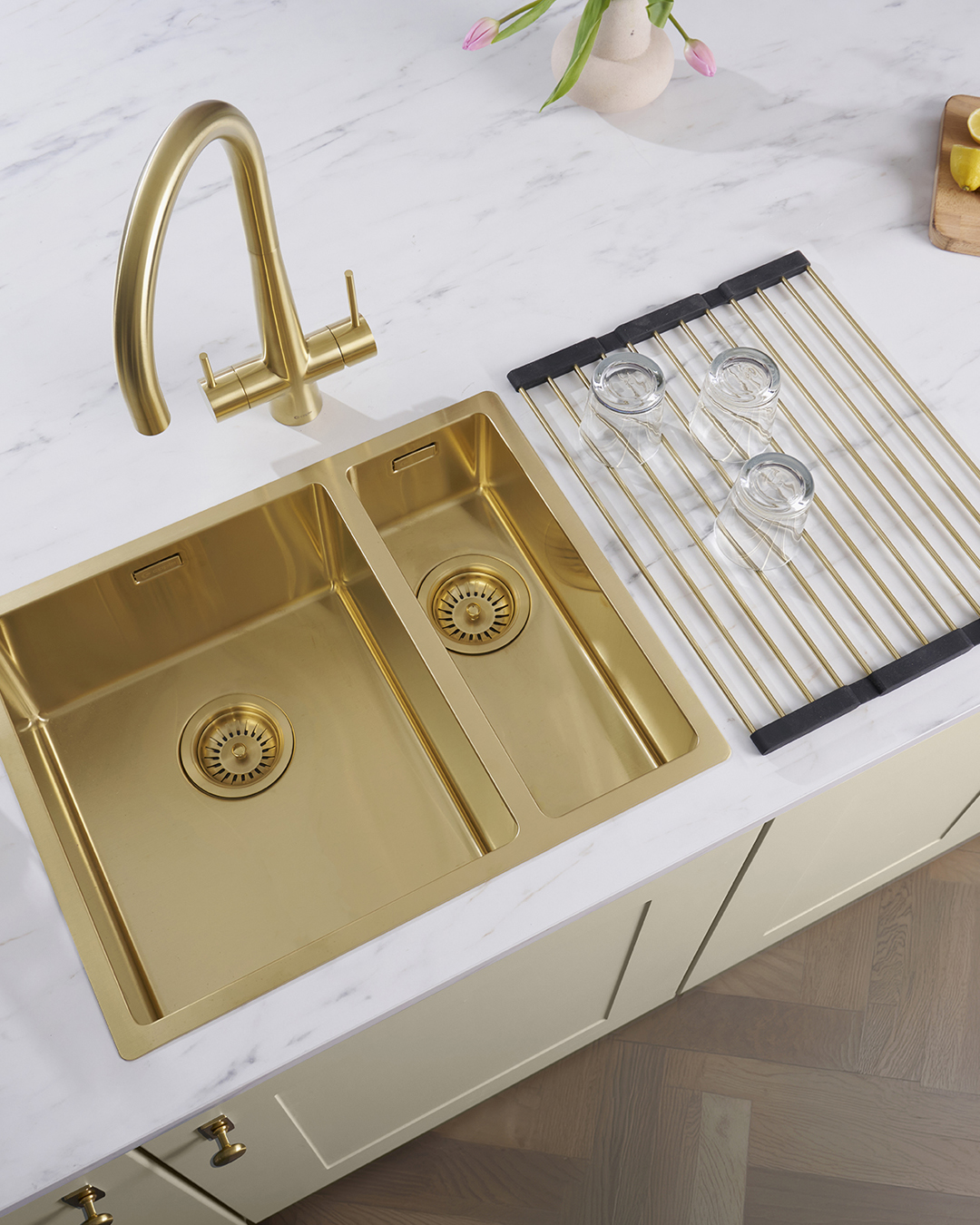 caple-vapos-2-3-in-1-hei-wasserhahn-gold image 4