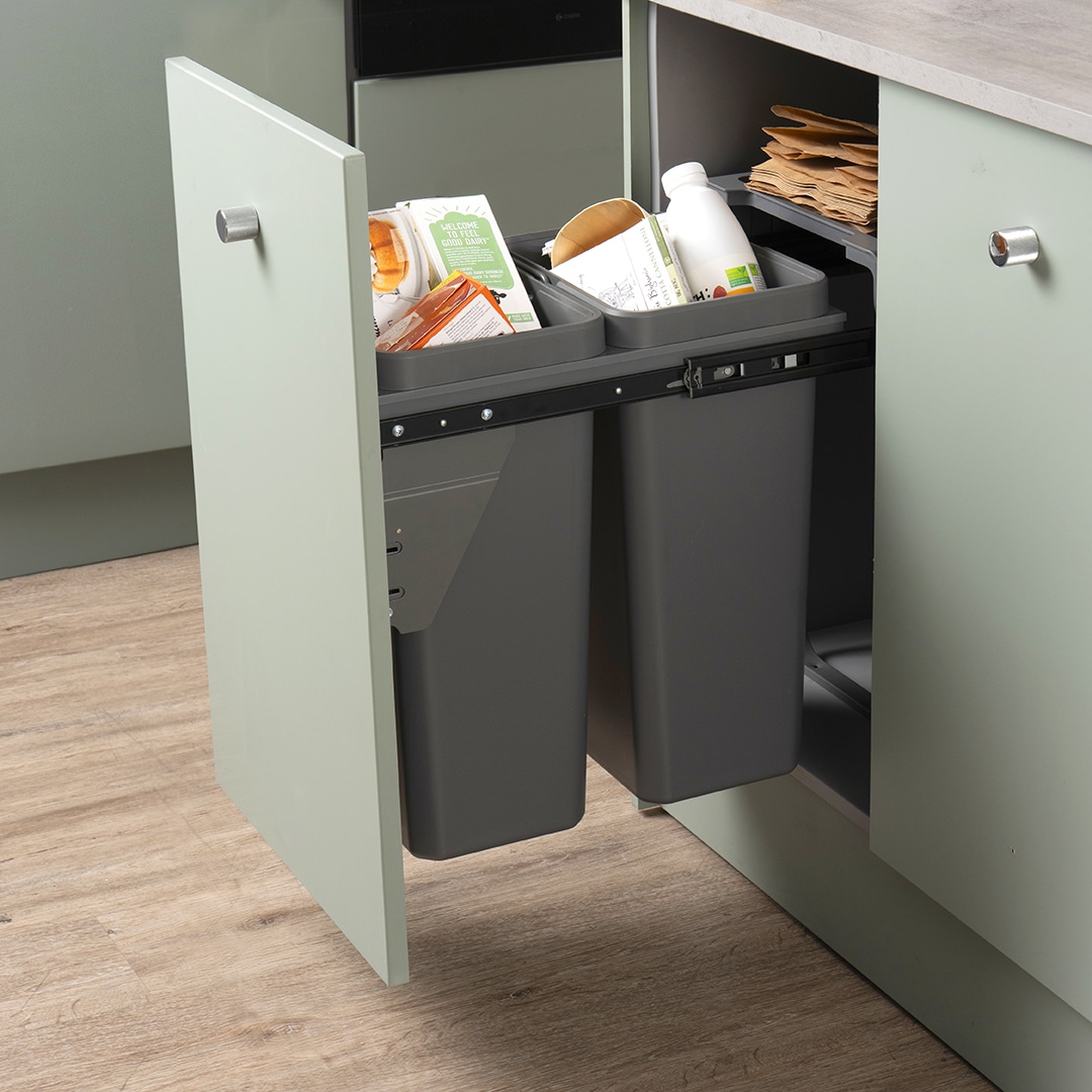 caple-base-mounted-dual-bin-52l-abfallsystem image 3