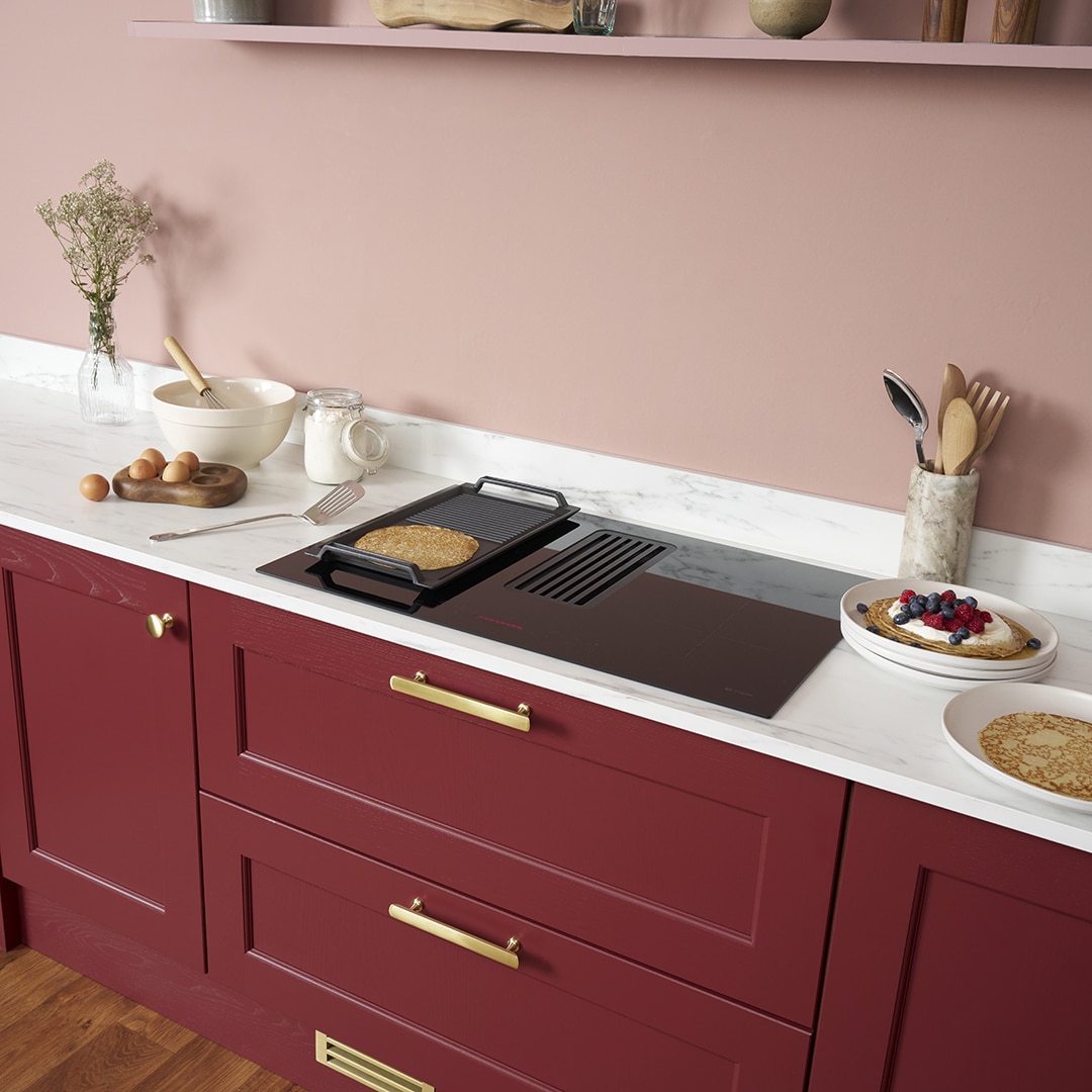 caple-78cm-induktionskochfeld-mit-downdraft-abzug image 4