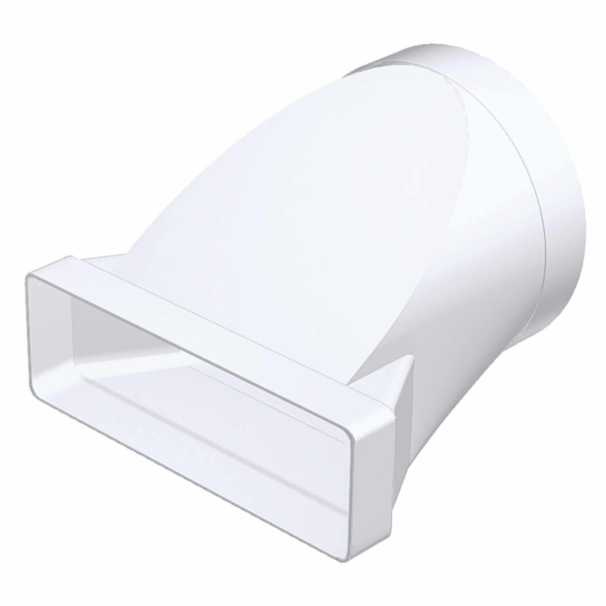 caple-abluftadapter-eckig-rund-f-r-dunstabzug image 1