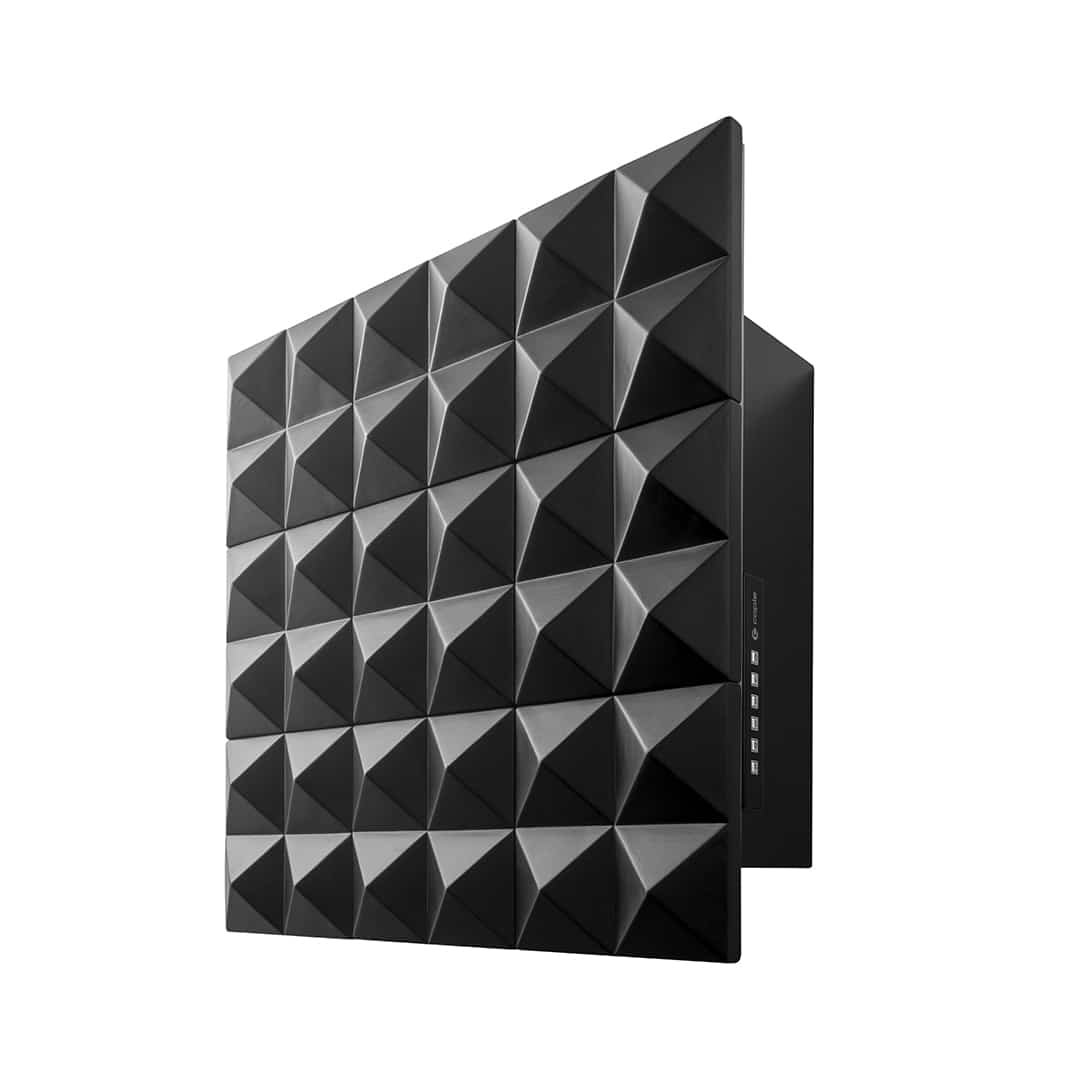 caple-pyra-60cm-wand-dunstabzugshaube-schwarz image 1
