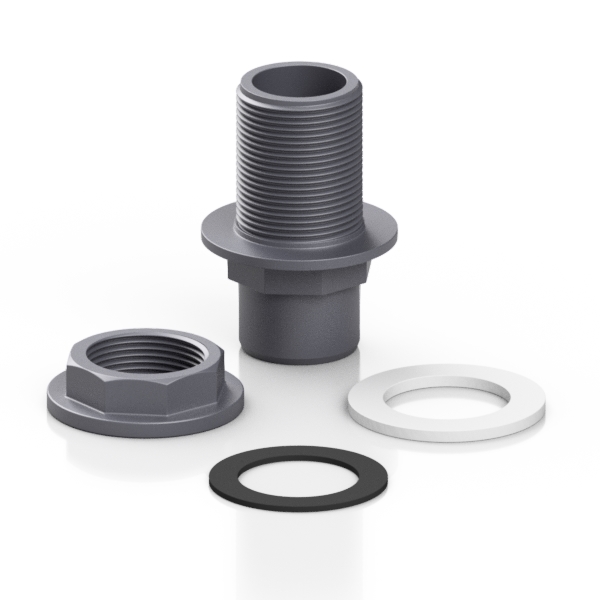 effast-pvc-u-tankdurchf-hrung-kleben-metrisch-innen-au-enteil image 2