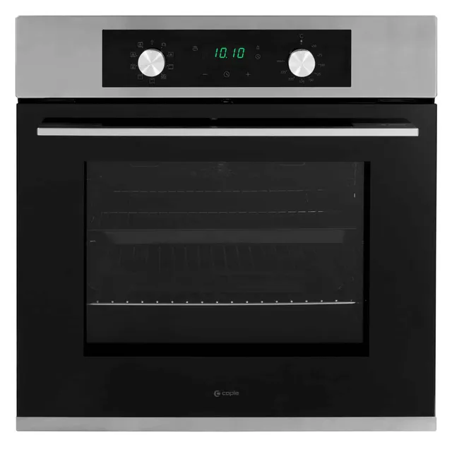 caple-60cm-elektro-einzelbackofen-schwarz-edelstahl image 1