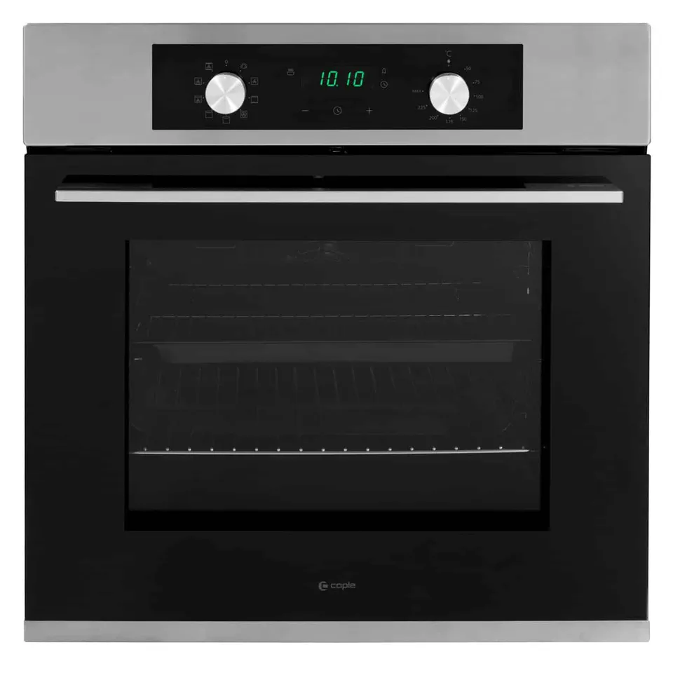 caple-60cm-elektro-einzelbackofen-schwarz-edelstahl image 1