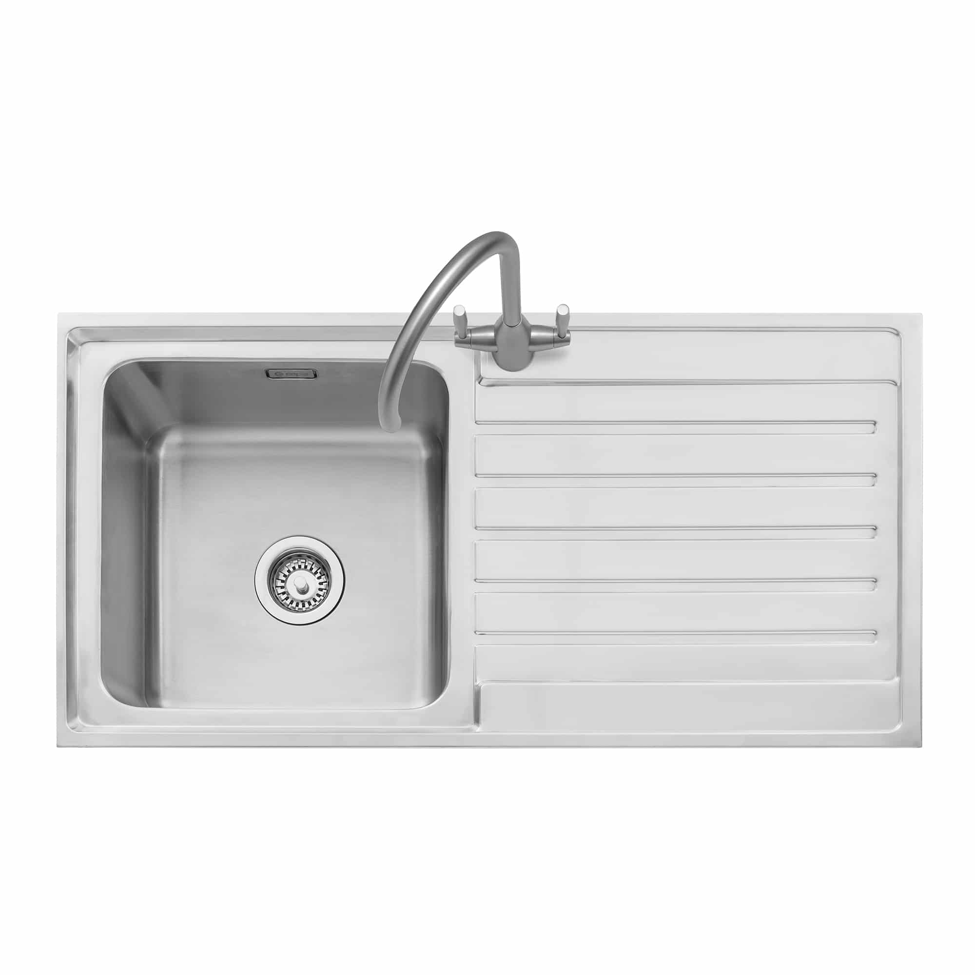 caple-vanga-100-einbausp-le-mit-abtropffl-che-edelstahl image 1