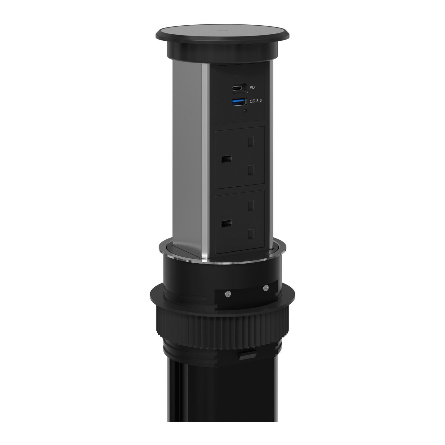 caple-motorised-vertical-power-module-versenkbare-steckdose image 1