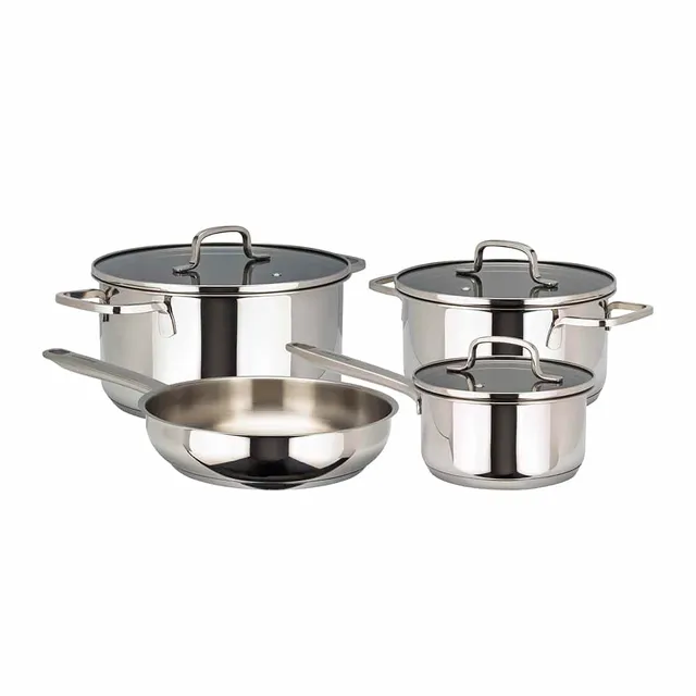 caple-panset-pfannenset-aus-recyceltem-edelstahl image 1