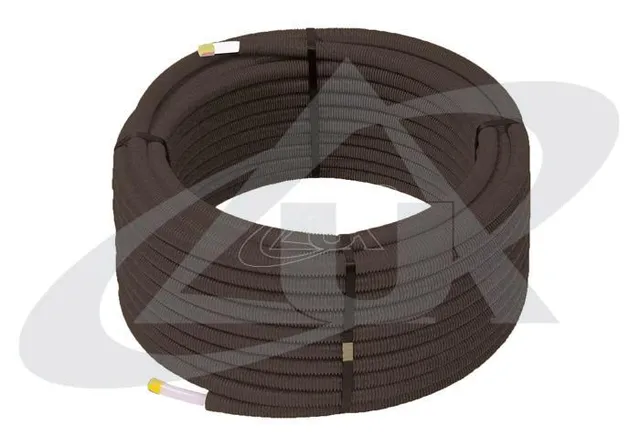 unidelta-2210-pe-x-rohr-wei-einschichtig-mit-schwarzem-mantel image 1