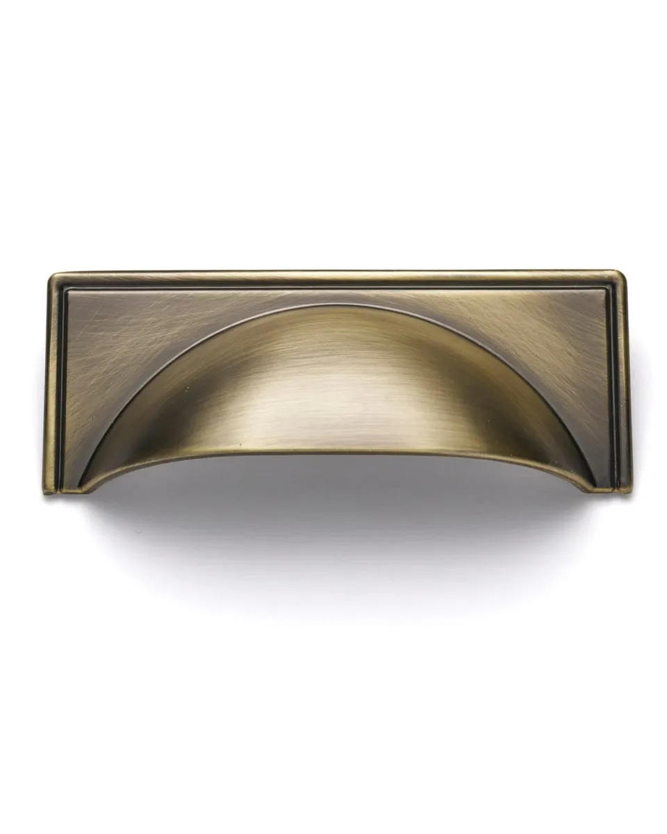 caple-muschelgriff-eckig-antik-messing-f-r-k-che image 1