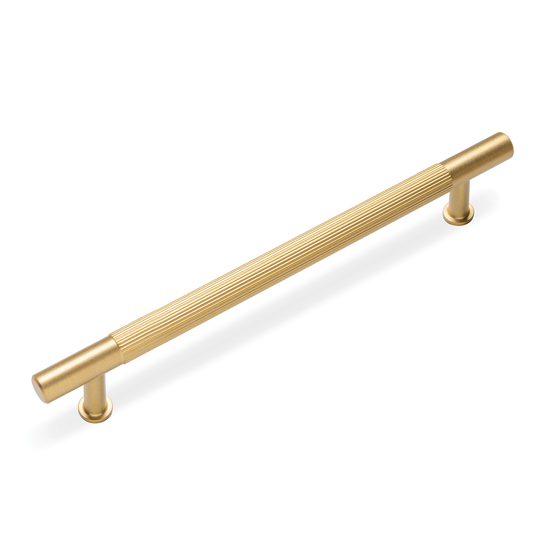 caple-fluted-bar-griff-satin-messing image 1