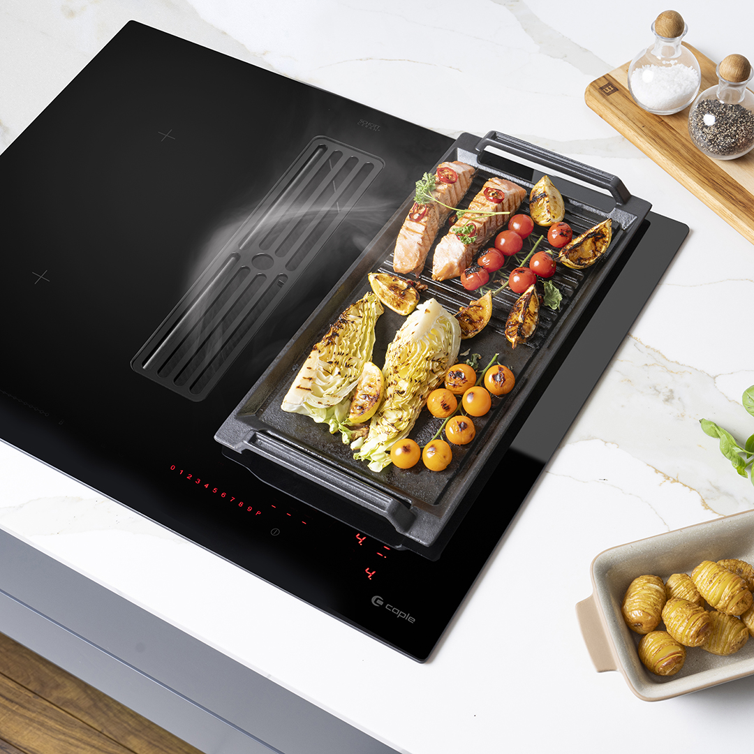 caple-60cm-induktionskochfeld-mit-downdraft-abzug image 4