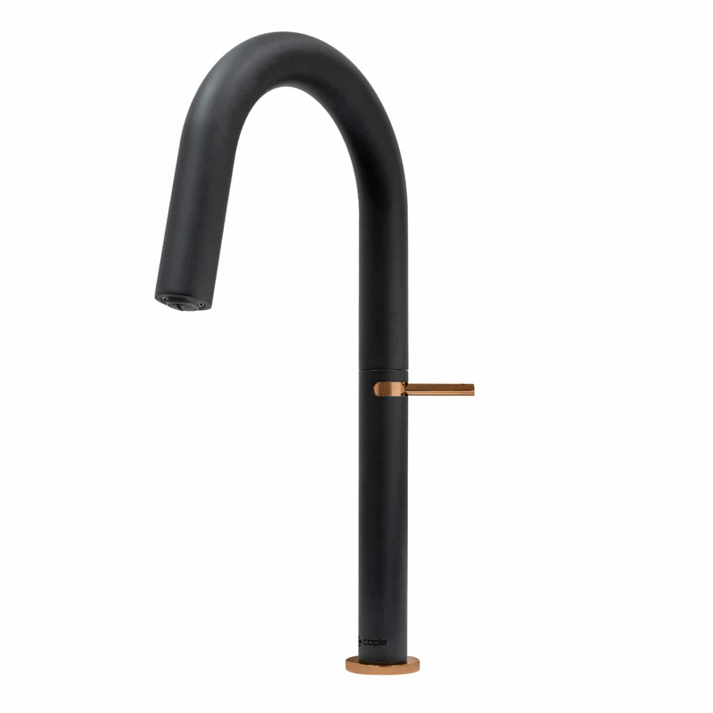 caple-flutier-einhebelmischer-k-chenarmatur-schwarz image 1