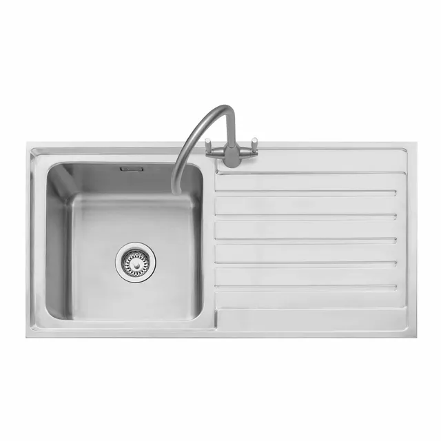 caple-vanga-100-einbausp-le-mit-abtropffl-che-edelstahl image 1