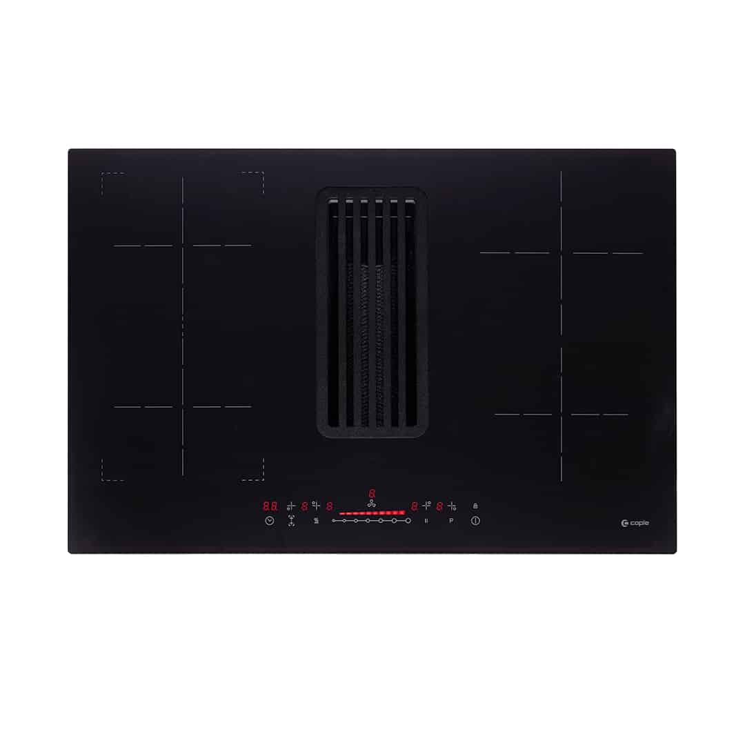caple-78cm-induktionskochfeld-mit-integriertem-dunstabzug image 1