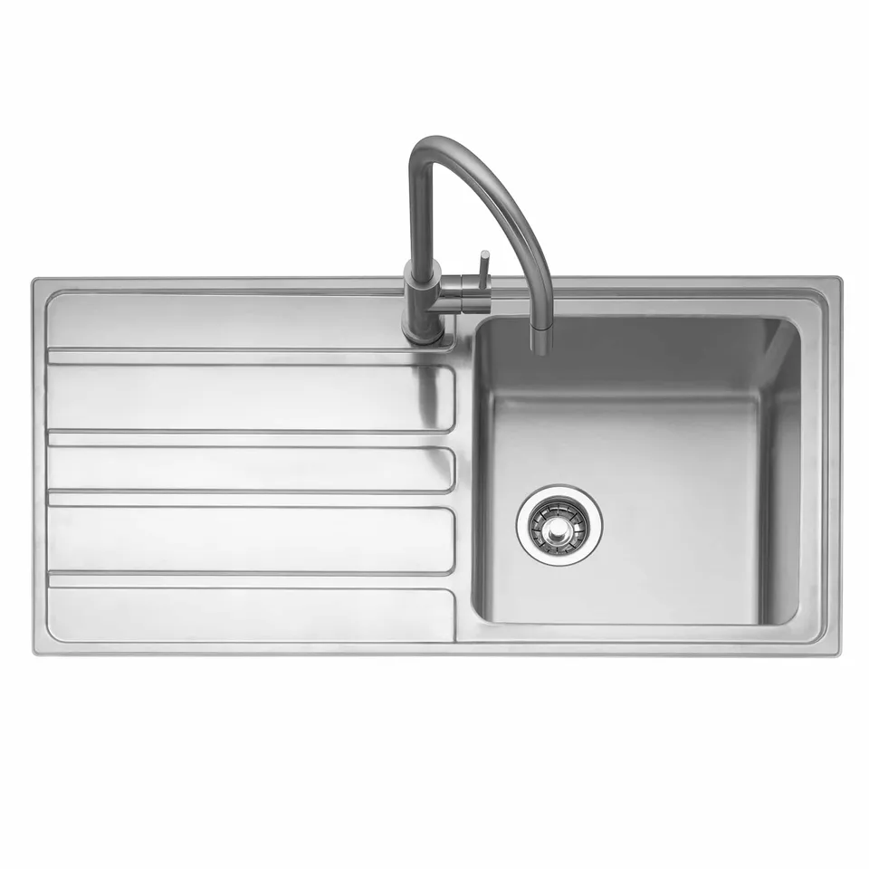 caple-vertice-100-einbausp-le-mit-abtropffl-che-edelstahl image 1