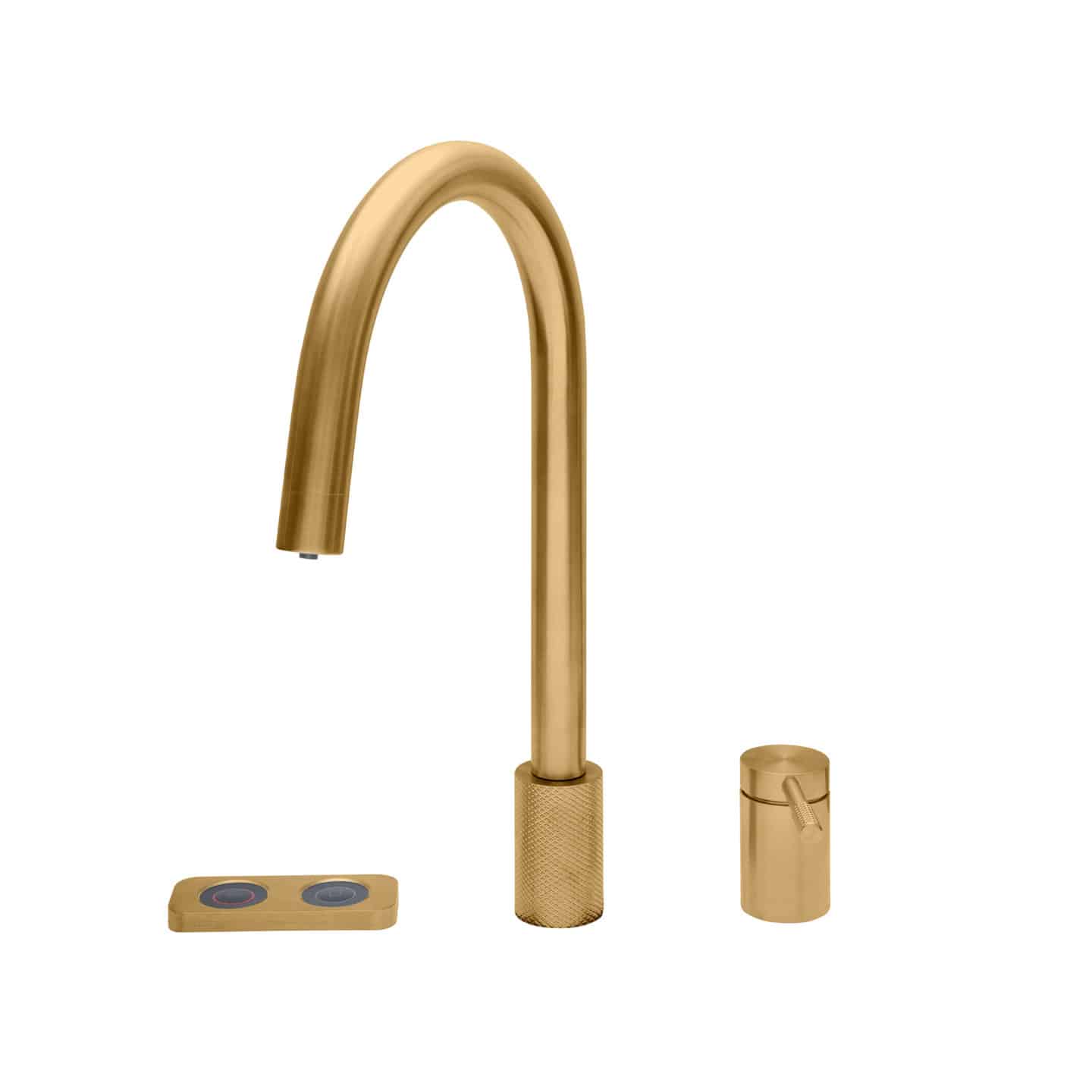 caple-fosso-4-in-1-steaming-water-tap-gold image 1