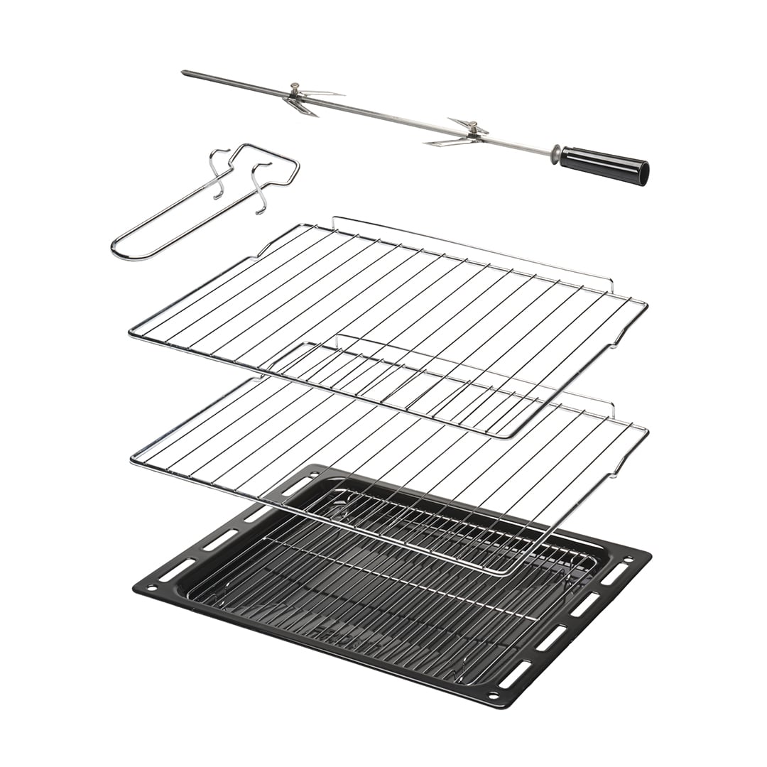 caple-60cm-touch-control-elektro-einzelbackofen-schwarzglas image 3