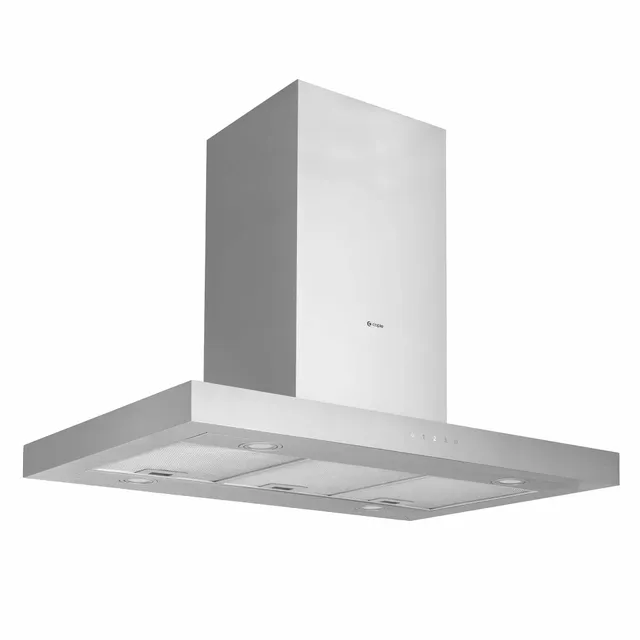 caple-90-cm-insel-dunstabzugshaube-plasma-edelstahl image 1