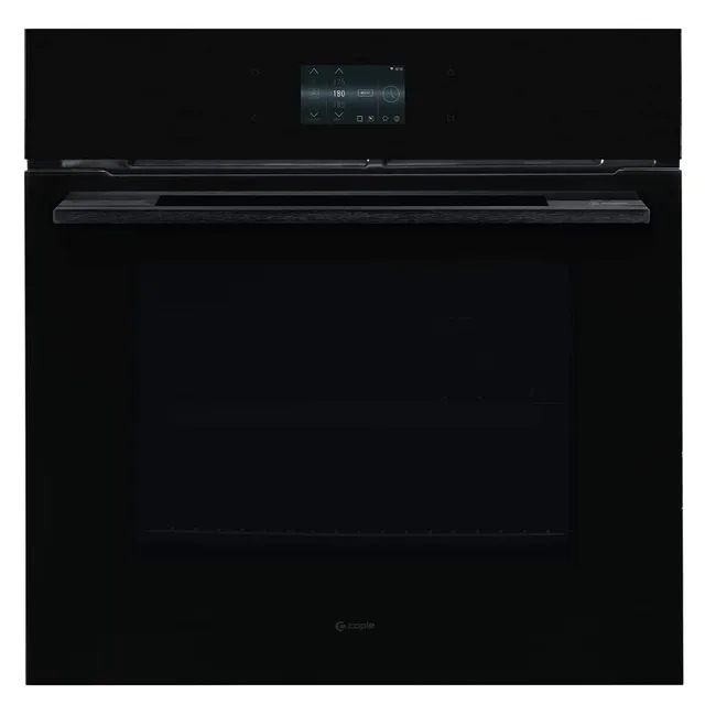 caple-smart-pyrolyse-einzel-backofen-schwarz-glas image 1