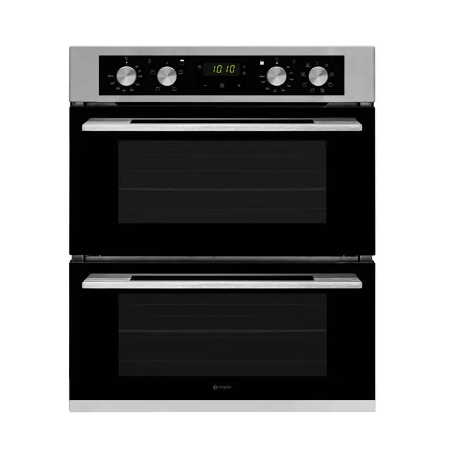 caple-elektro-unterbau-doppelbackofen-edelstahl-schwarz image 1
