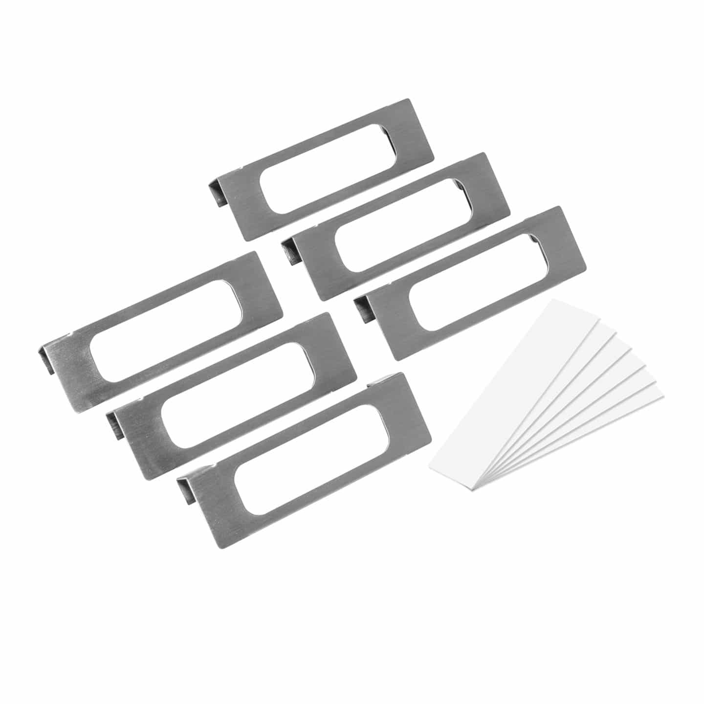 caple-winelabel-weinetiketten-set-12-etiketten-6-halter-f-r-weinklimaschrank image 1