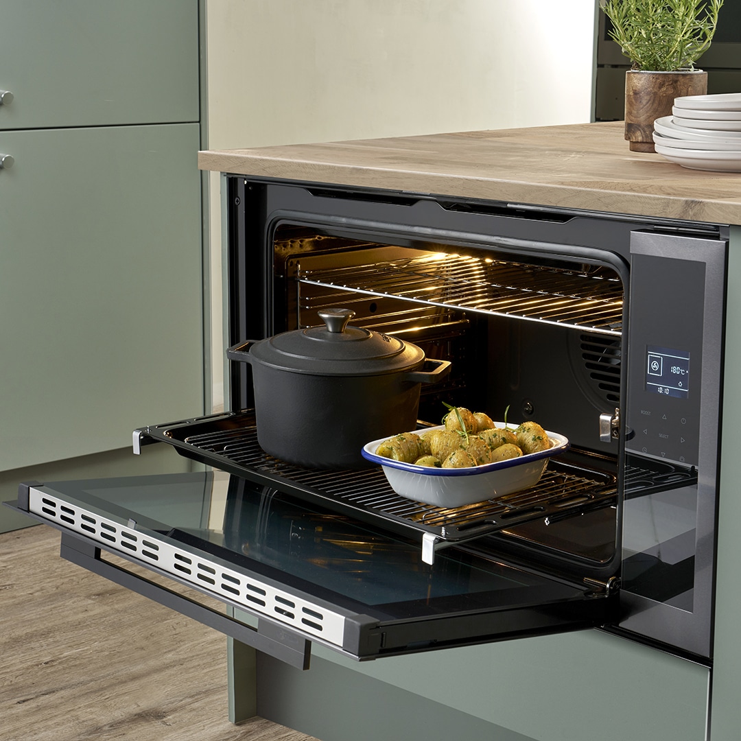 caple-90cm-electric-single-oven-gunmetal-elektro-einzelbackofen image 7