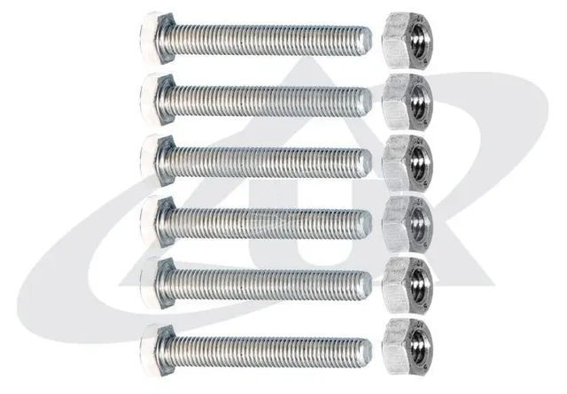unidelta-1099-edelstahl-set-a4-6-schrauben-6-muttern-f-r-anbohrschellen image 1