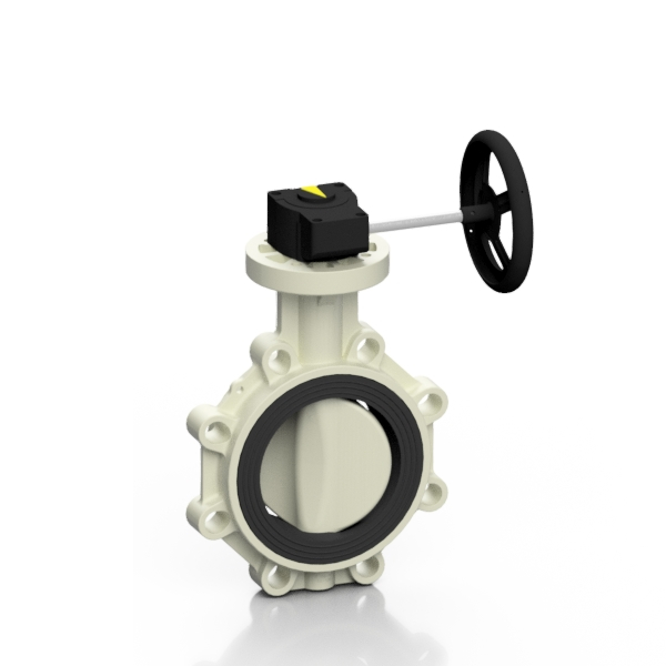 effast-proflow-t-pp-h-absperrklappe-mit-handgetriebe image 1