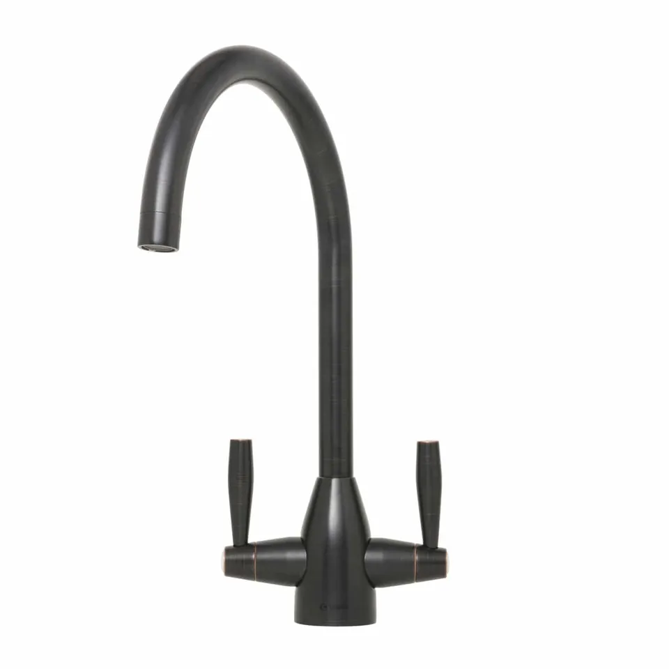 caple-avel-dual-lever-tap-blackened-copper-zweigriff-k-chenarmatur image 1