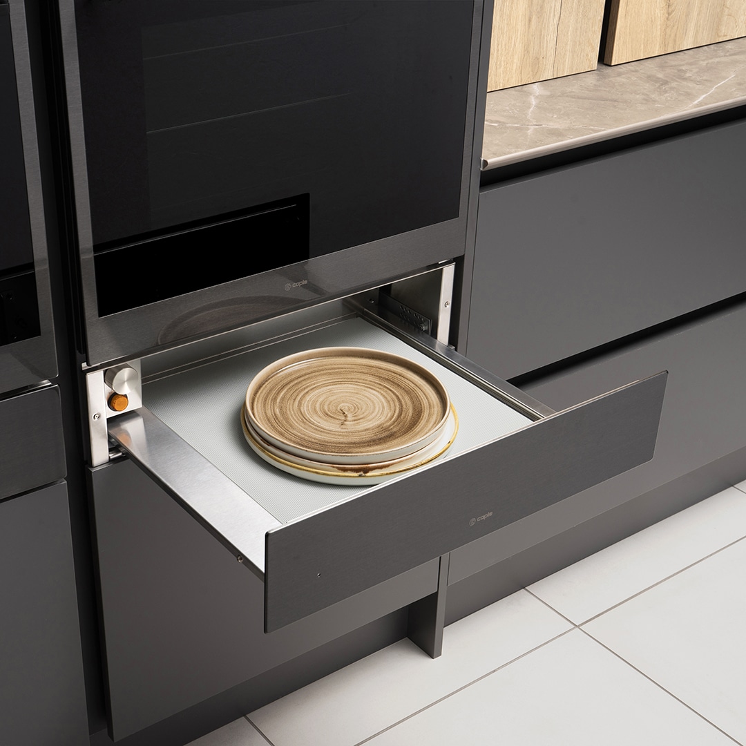 caple-14cm-w-rmeschublade-gunmetal-einbau image 4