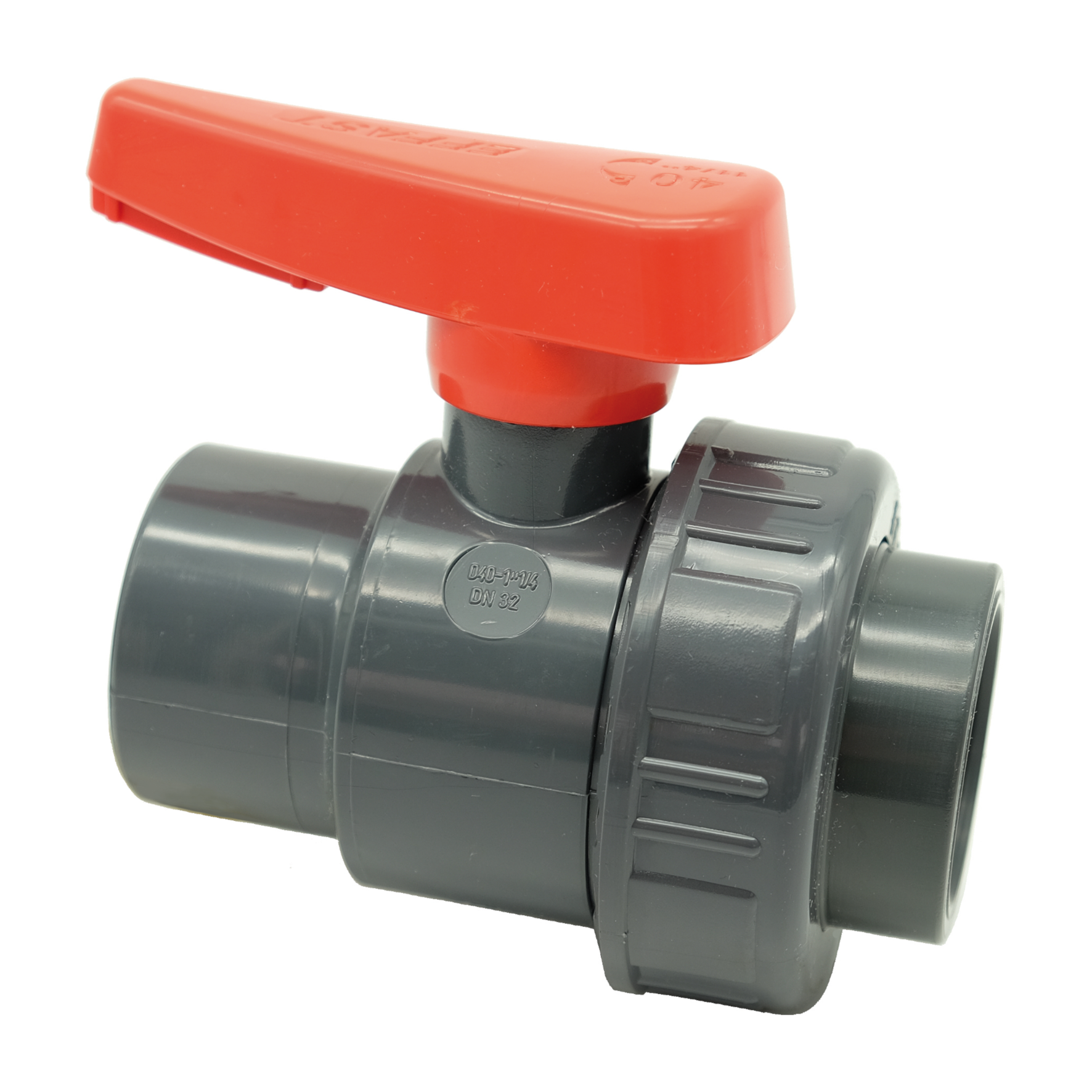 effast-pvc-u-kugelhahn-sx-einfachverschraubung image 2