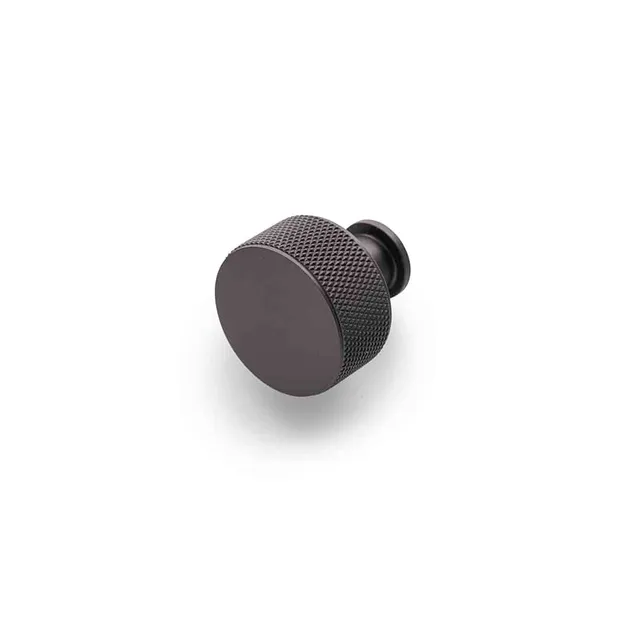 caple-m-belknopf-schwarz-geriffelt-black-knurled-knob image 1