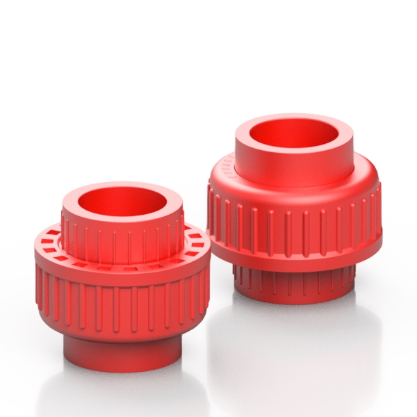 effast-abs-rosso-verschraubung-3-4-zoll-klebemuffe image 1