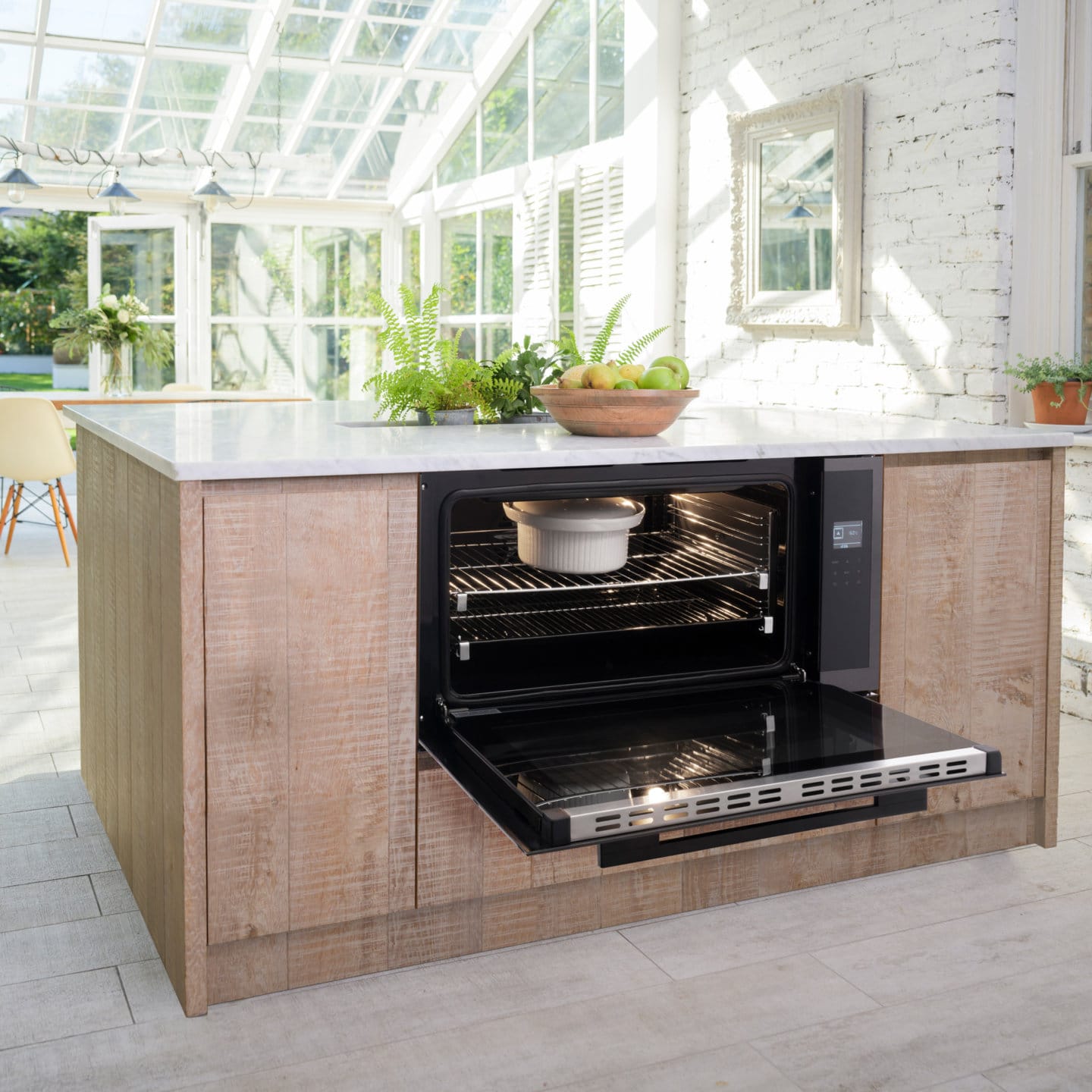 caple-90cm-electric-single-oven-gunmetal-elektro-einzelbackofen image 3